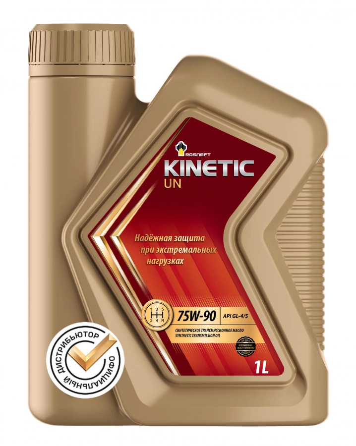 ROSNEFT Kinetic UN 75W–90, 1L, артикул Mobil 40817232