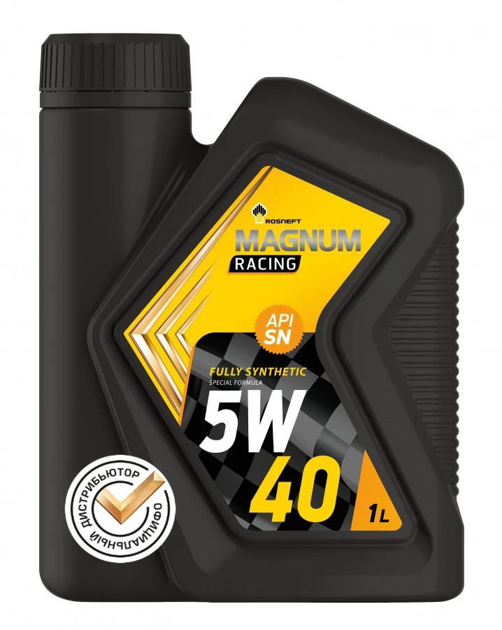 ROSNEFT Magnum Racing 5W-40, 1L, артикул Mobil 40801632