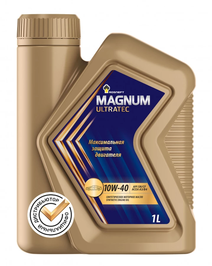 ROSNEFT Magnum Ultratec 10W-40, 1L, артикул Mobil 40814932