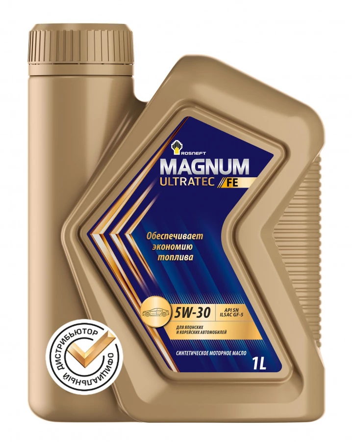 ROSNEFT Magnum Ultratec FE 5W-30, 1L, артикул Mobil 40816332