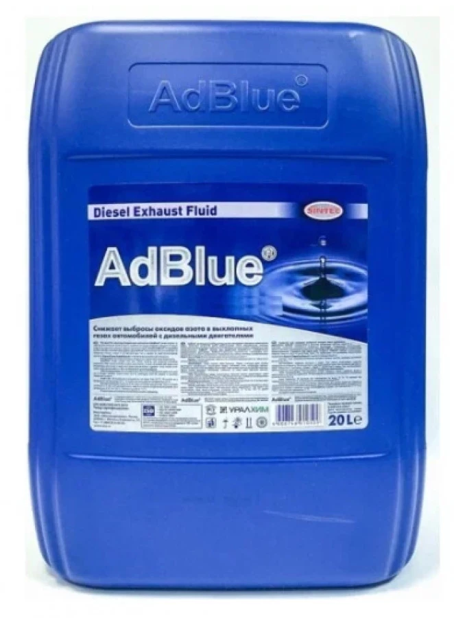 SINTEC AdBlue жидкость для системы SCR дизельных двигателей 20L, артикул Mobil 805