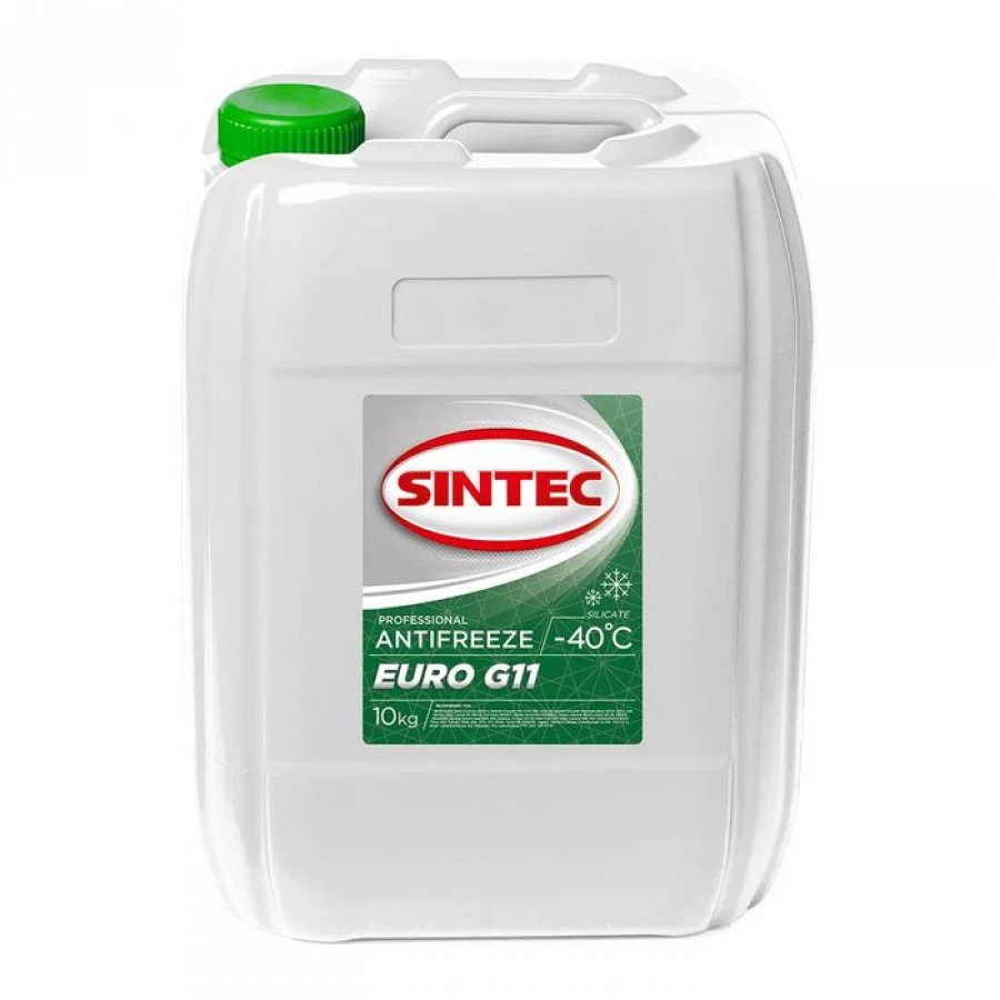 SINTEC ANTIFREEZE EURO G11 11KG, артикул Mobil 800559