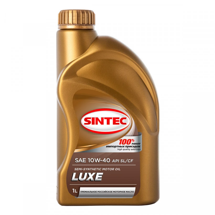 SINTEC LUXE SAE 10W-40 API SL/CF, 1L, артикул Mobil 801942