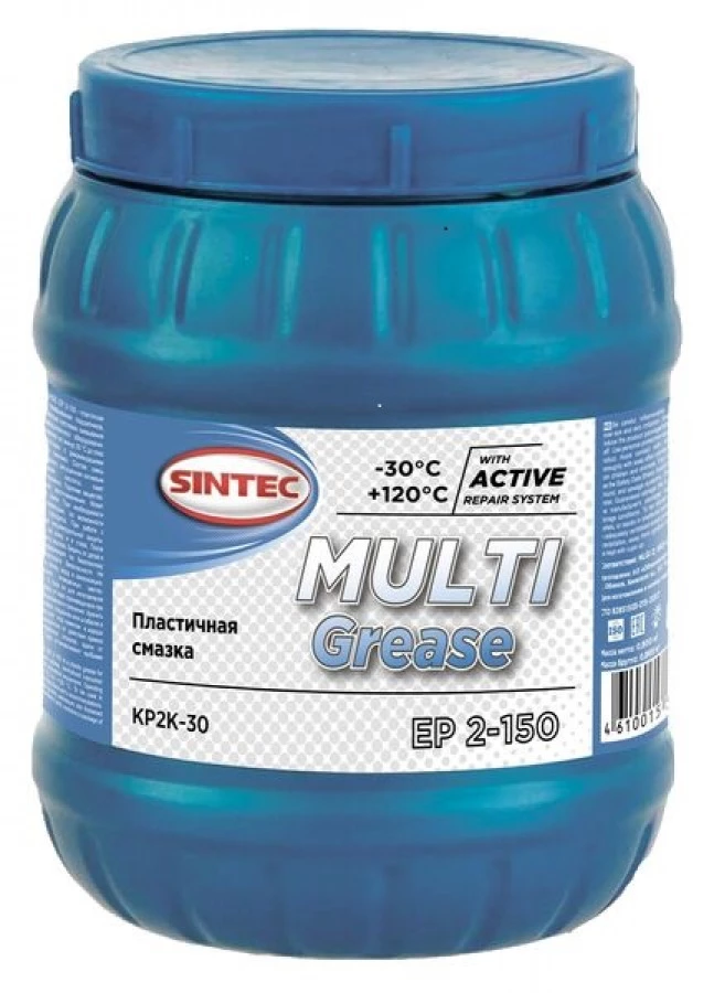 SINTEC MULTI GREASE EP 1-150, 6Х0,8KG, артикул Mobil 180511