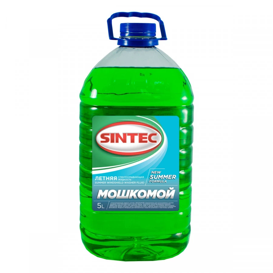 SINTEC Стеклоомывающая жидкость ЛЕТНЯЯ ПЭТ, 4X5L, артикул Mobil 900656