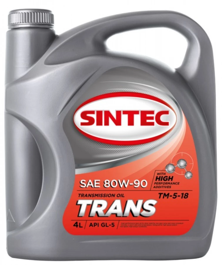 SINTEC TRANS ТМ5 SAE 80W-90 API GL-5, 4X4L, артикул Mobil 900275