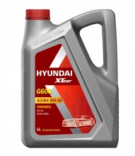Товар HYUNDAI XTeer G600 A3/B4 5W-40, 4L