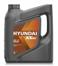 Товар HYUNDAI Xteer Gear Oil-4 80W90, 4X4L