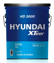 Товар HYUNDAI XTeer HD 3000 15W40 CF-4, 20L