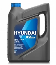 Товар HYUNDAI XTeer HD 7000 15W40 CI-4, 6L