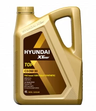 Товар Hyundai XTeer TOP С3 0W-30 (NEW), 4L