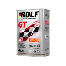 Товар ROLF 3-synthetic 5W-30 ACEA A3/B4, 4L