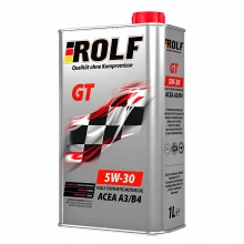 ROLF GT SAE 5W-30 ACEA A3/B4, 1L, артикул Mobil 322619