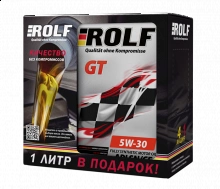 Товар ROLF GT SAE 5W-30 API А5/В5, SL/CF   1X(4L+1L)шт