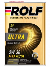 Товар Rolf ULTRA SAE 5W-30 ACEA A3/B4 API SL/CF, 1L