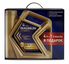 Товар ROSNEFT Magnum Ultratec 10W-40, 1X(4L+1L)шт