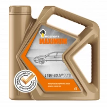 Товар ROSNEFT Maximum 15W–40, 4L