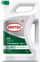 Товар SINTEC ANTIFREEZE Euro G11 green -40, 10KG