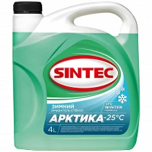 Товар SINTEC "АРКТИКА" омыватель стекол (-25С), 4L