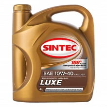 Товар SINTEC LUXE SAE 10W-40 API SL/CF, 4L