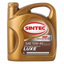 Товар SINTEC LUXE SAE 10W-40 API SL/CF, 5L