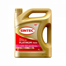 Товар SINTEC PLATINUM 7000 5W-30 A5/B5, 4L