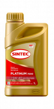 Товар SINTEC PLATINUM 7000 5W-40 A3/B4, 1L