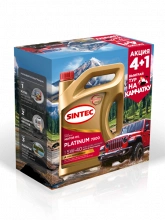 Товар SINTEC PLATINUM 7000 5W-40 ACEA  A3/B4, 1X(4L+1L)шт