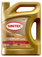 Товар SINTEC PREMIUM 9000 5W-30 A3/B4, 4L