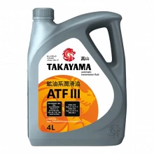 Товар TAKAYAMA ATF III  пластик, 4X4L