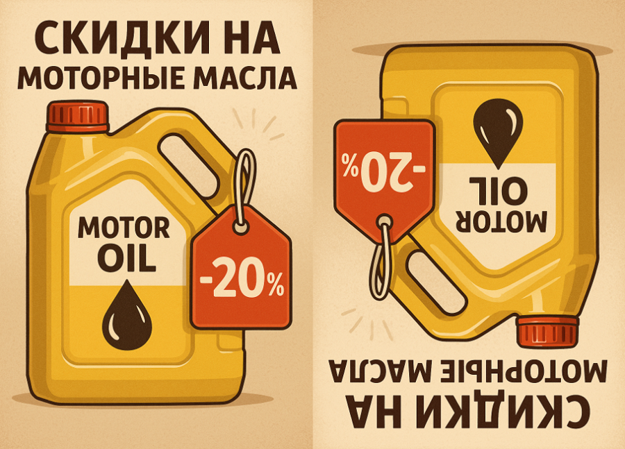 Скидки на моторные масла